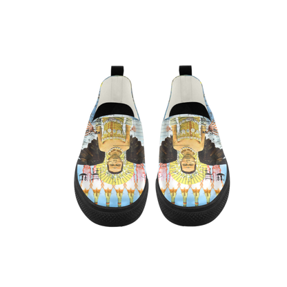 ROCKET GIRL II Slip-on Microfiber Womens Shoes