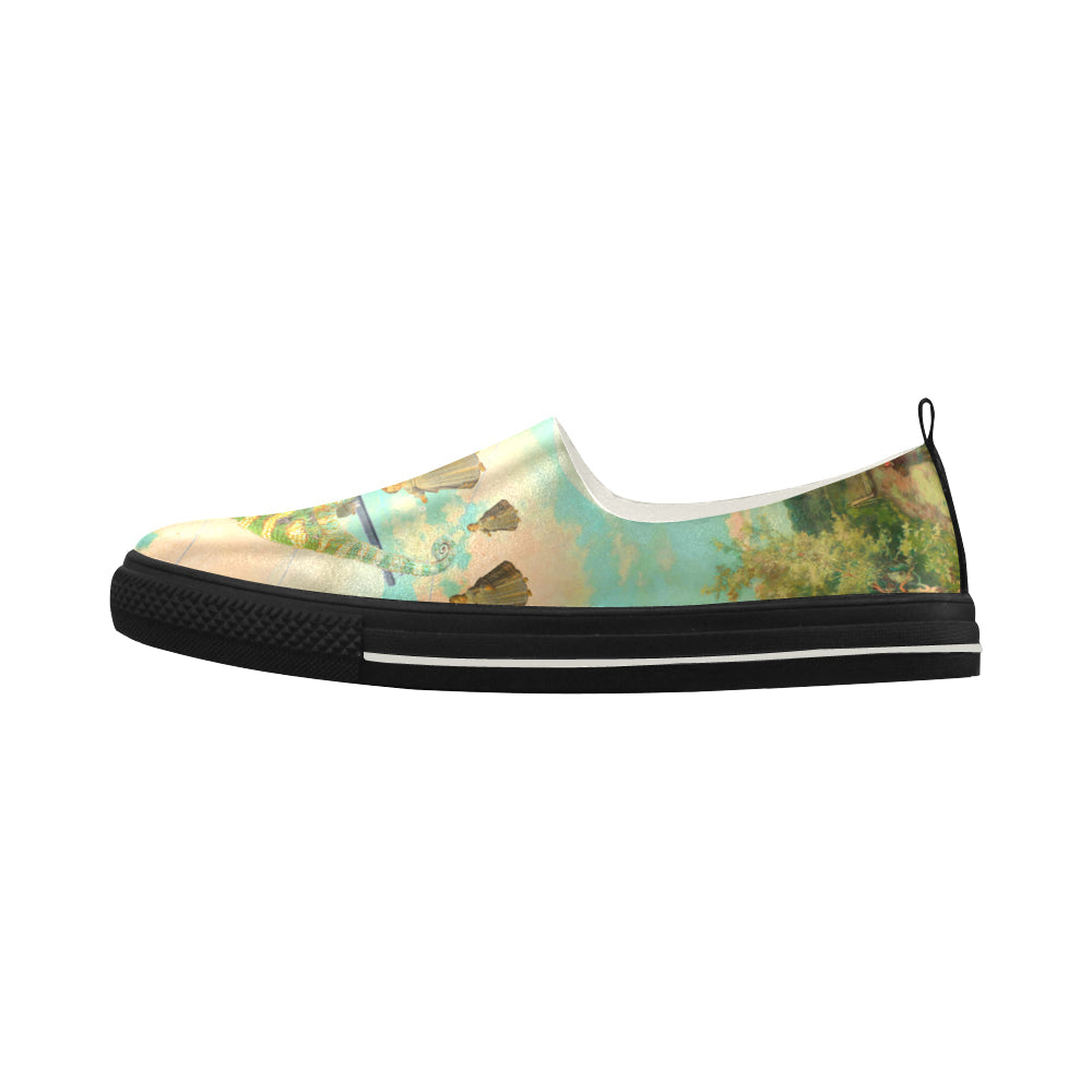 DANDELIONS II Slip-on Microfiber Mens Shoes
