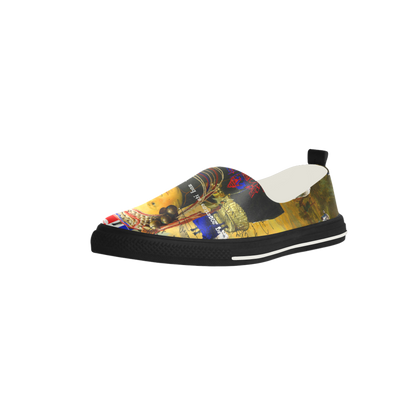 BLEU BLANC ROUGE Slip-on Microfiber Womens Shoes