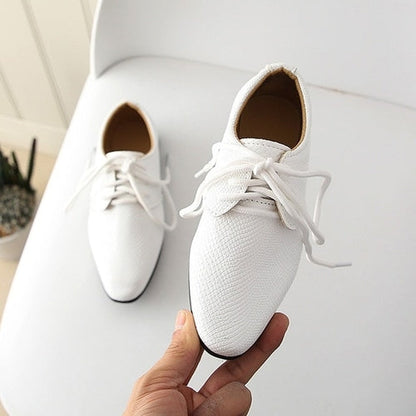 Soft hand feeling Kids Shoes Leather Shoes