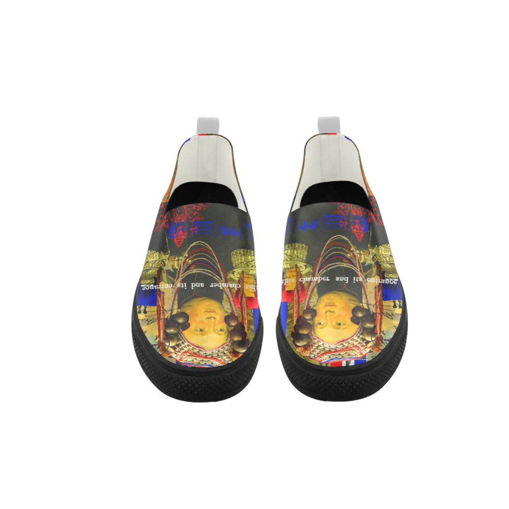 BLEU BLANC ROUGE Slip-on Microfiber Mens Shoes