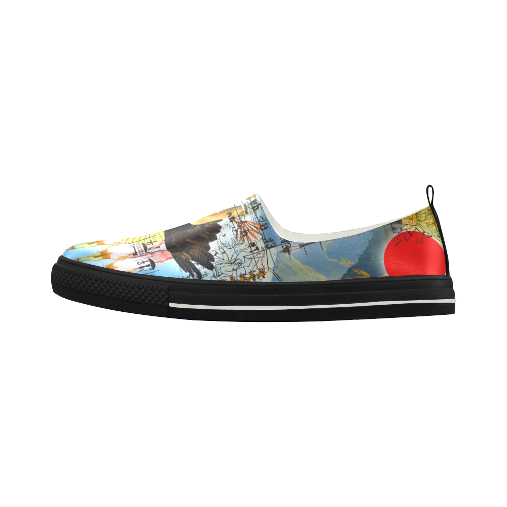 ROCKET GIRL II Slip-on Microfiber Womens Shoes