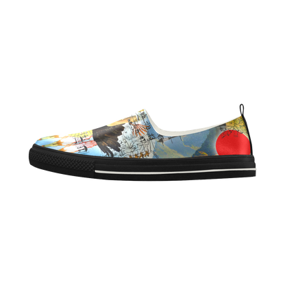 ROCKET GIRL II Slip-on Microfiber Womens Shoes