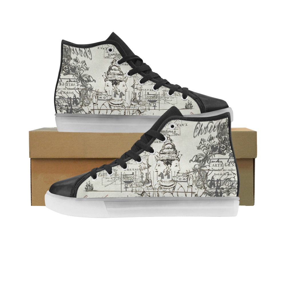 MAP AND SOME ILLUSTRATIONS Light Up Mens Sneakers