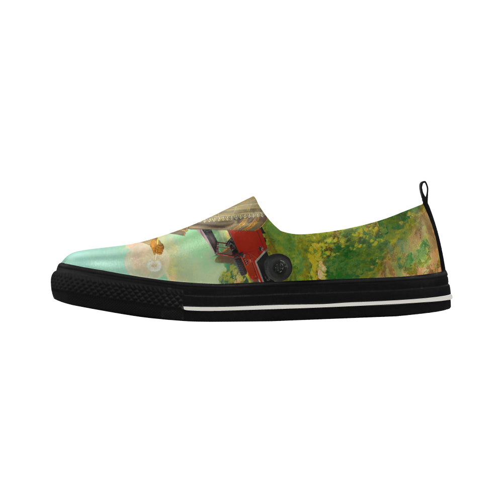 DANDELIONS II Slip-on Microfiber Mens Shoes