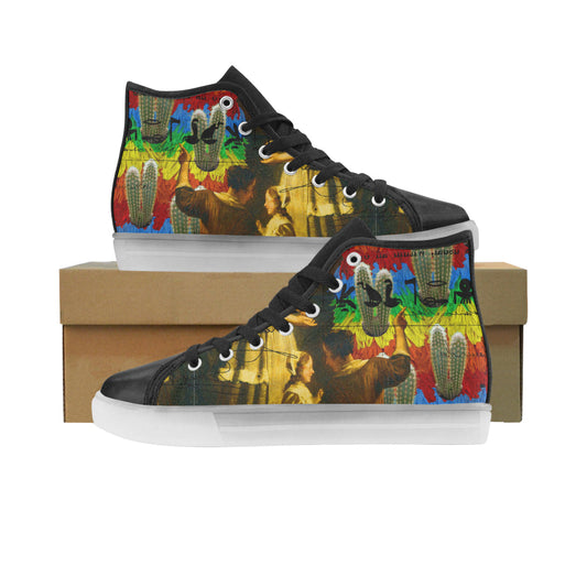 AND THIS, IS THE RAINBOW BRUSH CACTUS. II Light Up Mens Sneakers