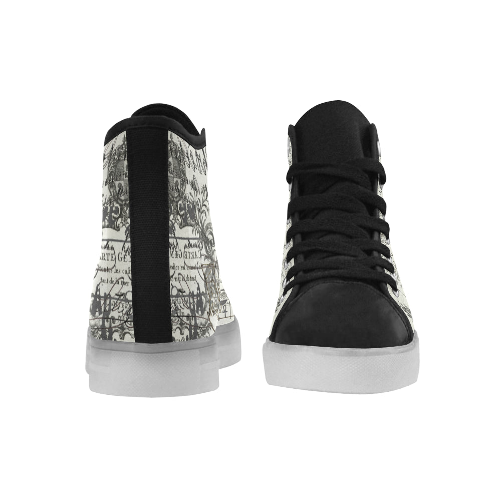 MAP AND SOME ILLUSTRATIONS Light Up Mens Sneakers
