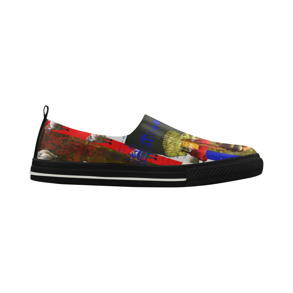 BLEU BLANC ROUGE Slip-on Microfiber Womens Shoes