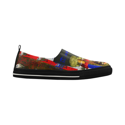 BLEU BLANC ROUGE Slip-on Microfiber Womens Shoes