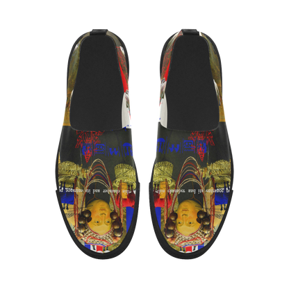 BLEU BLANC ROUGE Slip-on Microfiber Womens Shoes