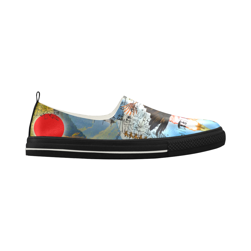 ROCKET GIRL II Slip-on Microfiber Womens Shoes