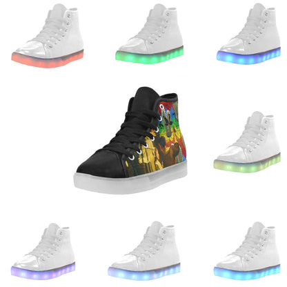 AND THIS, IS THE RAINBOW BRUSH CACTUS. II Light Up Mens Sneakers