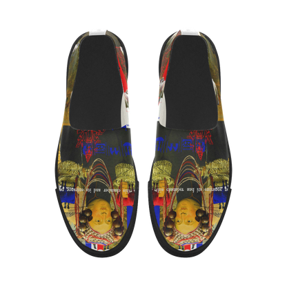 BLEU BLANC ROUGE Slip-on Microfiber Mens Shoes