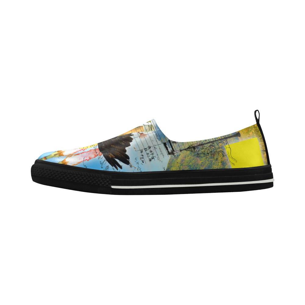 ROCKET GIRL II Slip-on Microfiber Womens Shoes