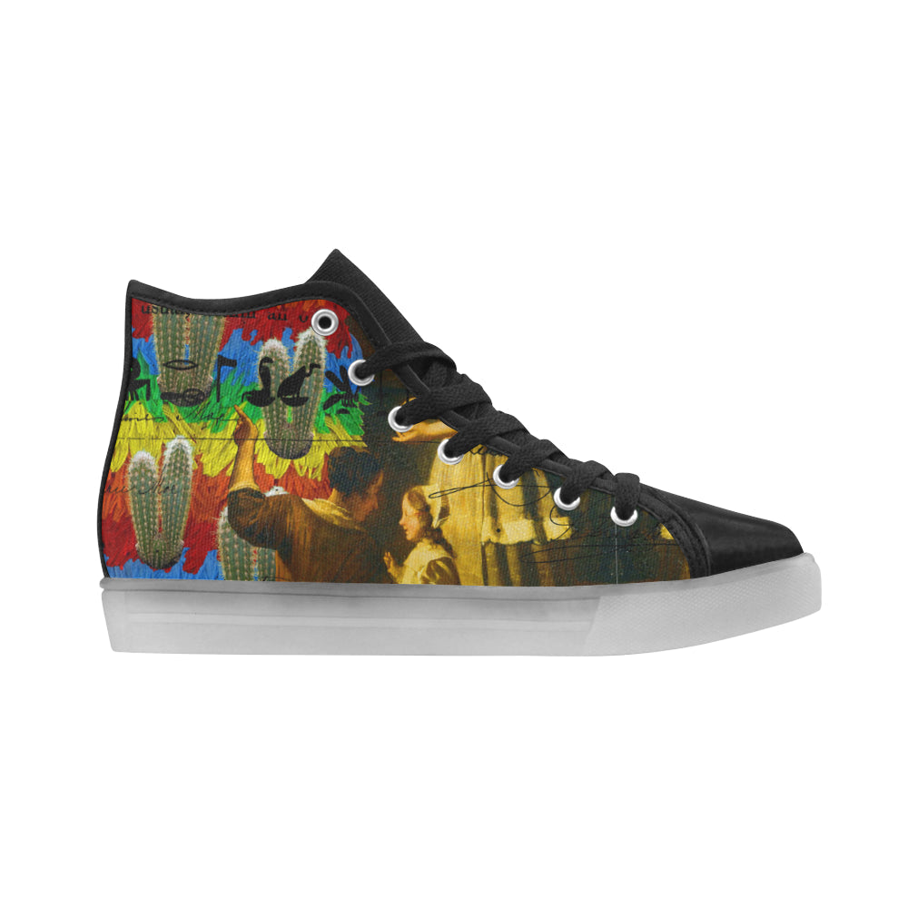 AND THIS, IS THE RAINBOW BRUSH CACTUS. II Light Up Mens Sneakers