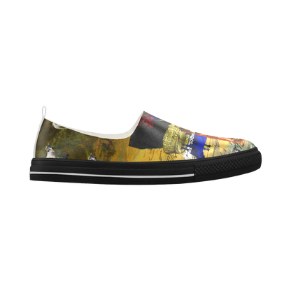 BLEU BLANC ROUGE Slip-on Microfiber Mens Shoes