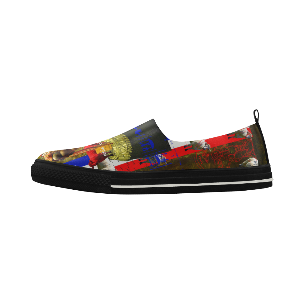 BLEU BLANC ROUGE Slip-on Microfiber Womens Shoes