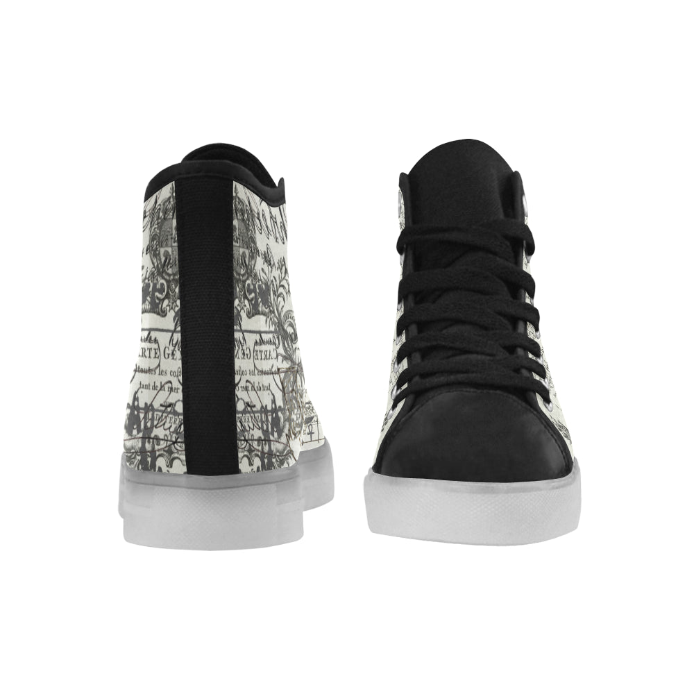 MAP AND SOME ILLUSTRATIONS Light Up Womens Sneakers