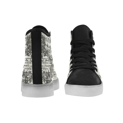 MAP AND SOME ILLUSTRATIONS Light Up Womens Sneakers