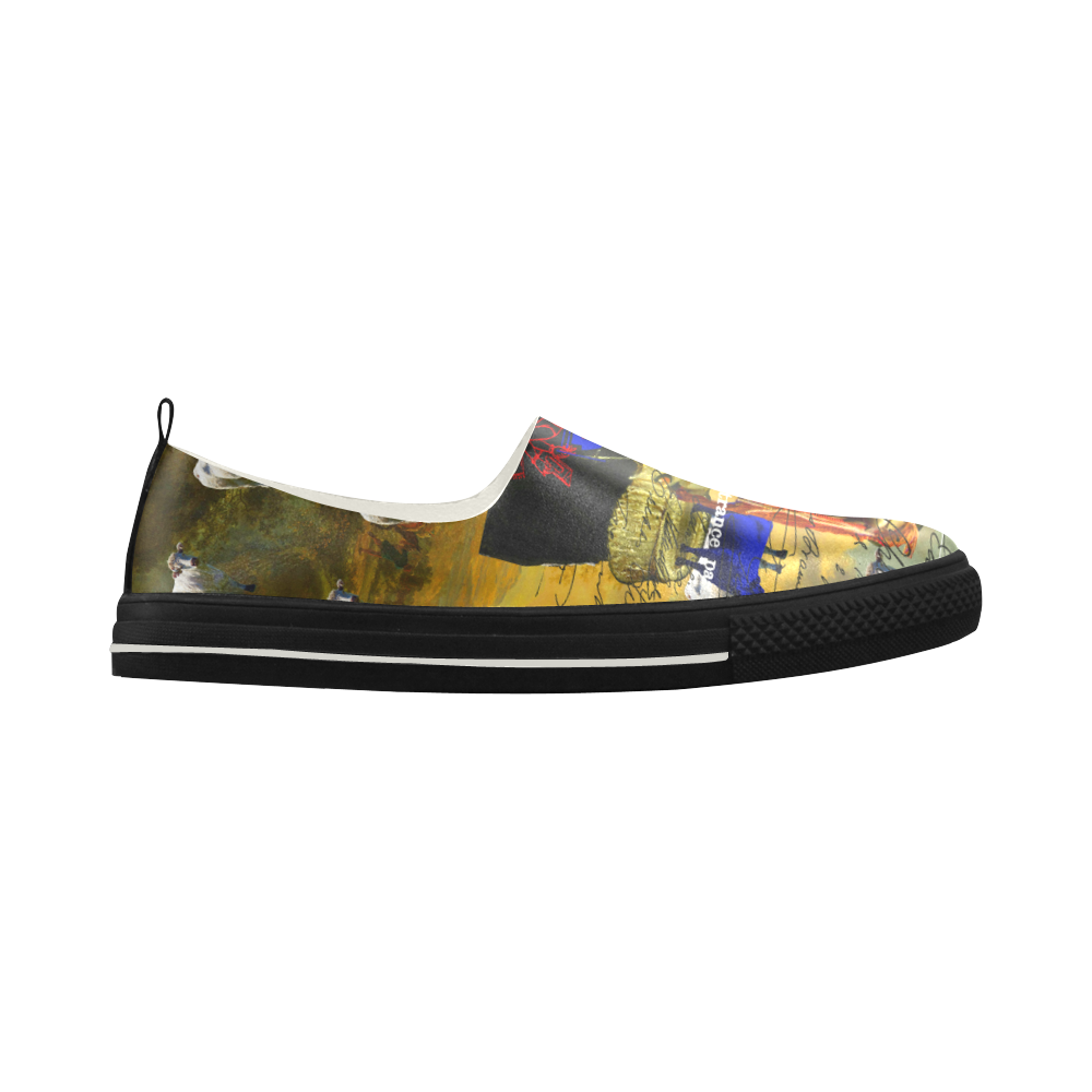 BLEU BLANC ROUGE Slip-on Microfiber Womens Shoes