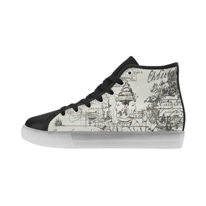 MAP AND SOME ILLUSTRATIONS Light Up Mens Sneakers