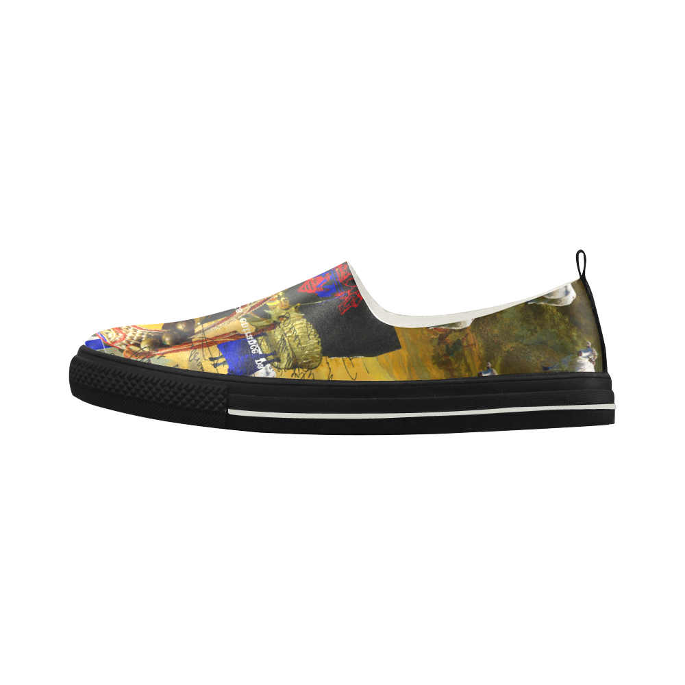 BLEU BLANC ROUGE Slip-on Microfiber Womens Shoes