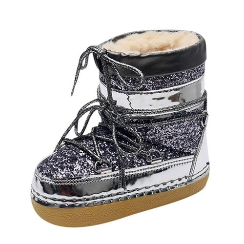 Fashion Children Baby Kids Shoes Winter Keep Warm