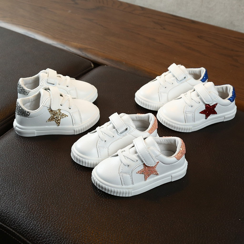 New Childrens Shoes Star Fashion Sneakers