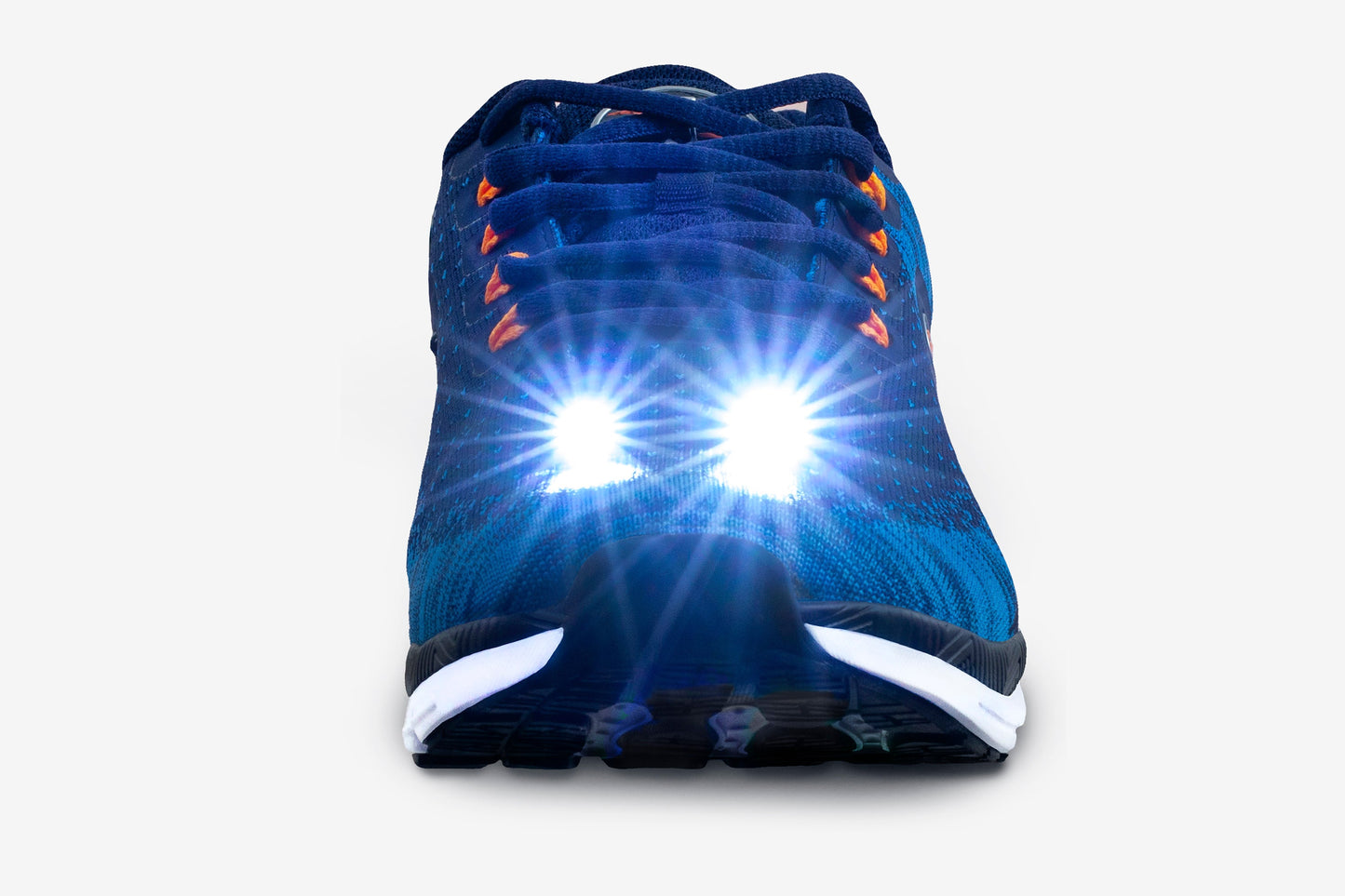 Mens Night Runner Shoes With Built-in Safety Lights
