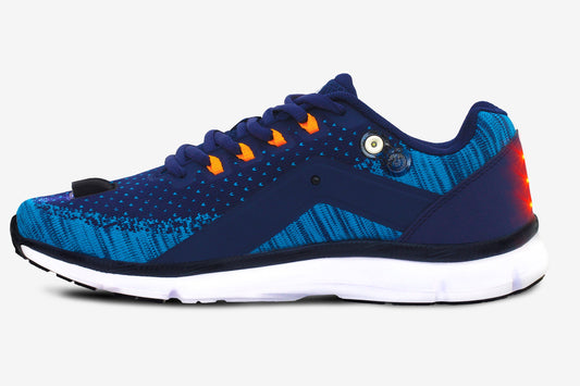 Mens Night Runner Shoes With Built-in Safety Lights