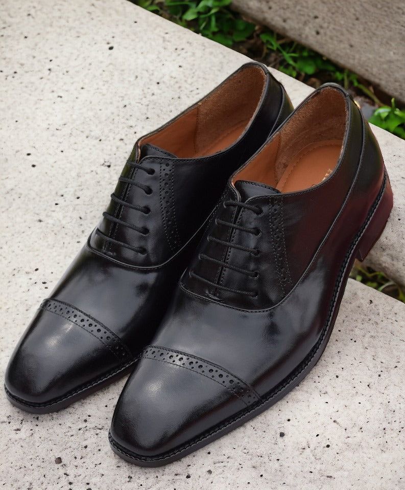 Handmade Tassle Shoes for men (Size-UK-9) (Color-BLACK)